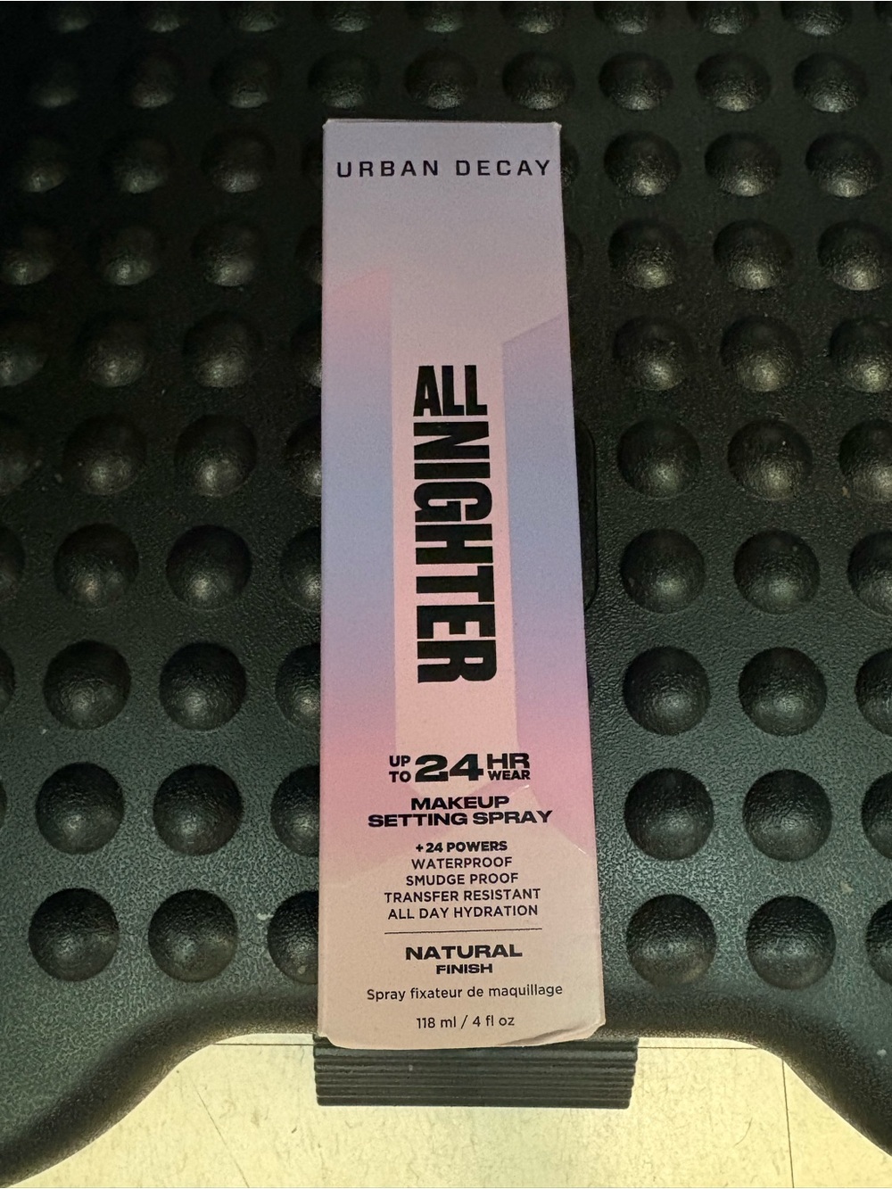 Urban Decay All Nighter Setting Spray — Pink to Lavender Gradient